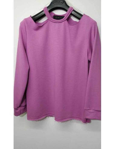 WOMEN'S SWEATSHIRTS WITH OPENING ON HOMES