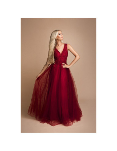 Γυναικείο φόρεμα EVA & LOLA Κόκκινο